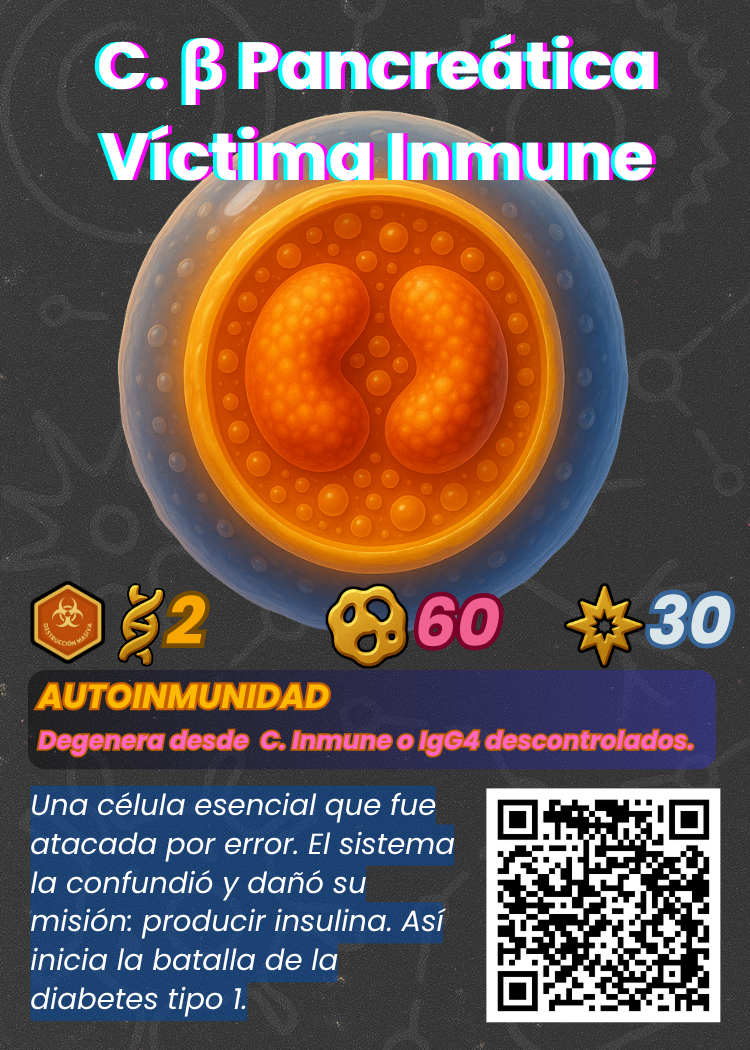 Célula β Pancreática Autoagresiva